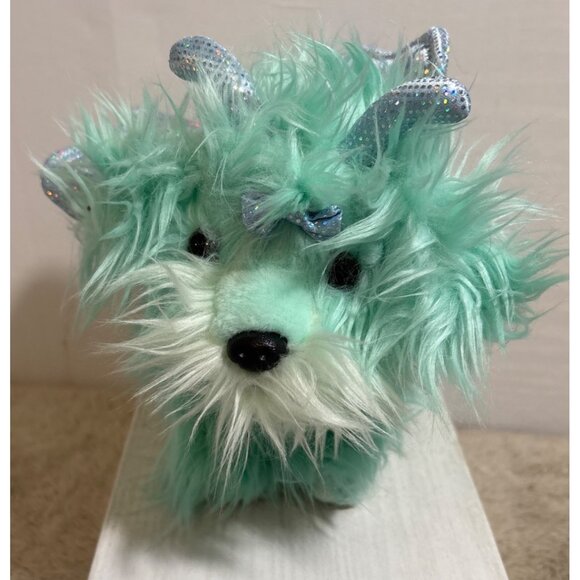 Aurora Green Plush Puppy The Kittipillars and Puppipllions Rare - Picture 2 of 8